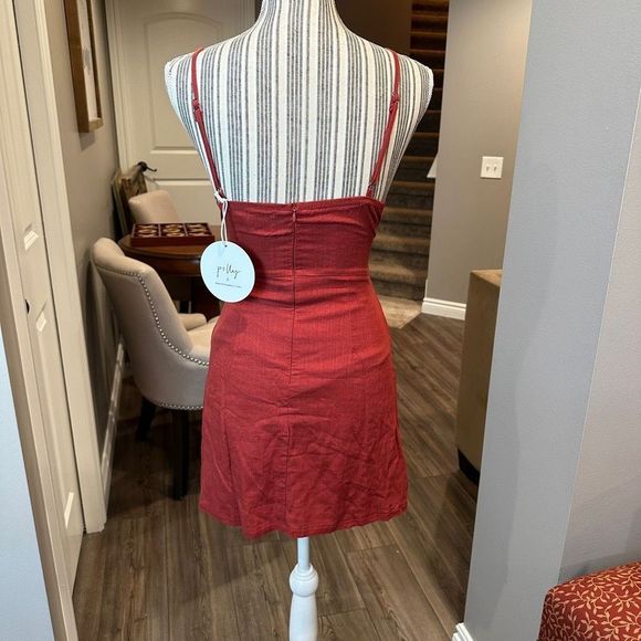 Princess Polly Cut Out Tie Front Dress - Picture 7 of 10